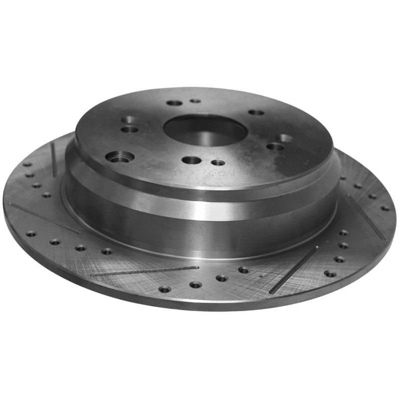 304.5mm Rear Drilled Rotors for Honda CR-V 2005 2006-2016 Acura RDX 2007-2018 gallery