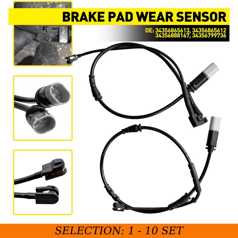 2-20 Fit BMW F39 F40 F44 F45 MINI F54 F57 F60 Front & Rear Brake Pad Wear Sensor
