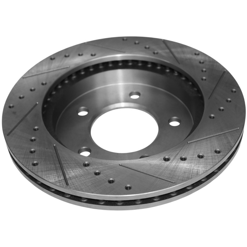 2x 308mm Front Drilled & Slotted Brake Rotor for Ford F-150 1997-2004 4WD 5-Lug gallery