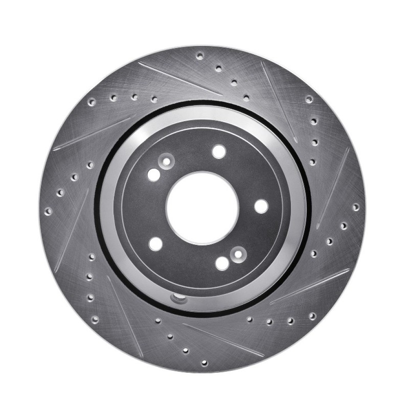 For Genesis G70 2022 2023 Disc Brake Rotor Rear, Passenger Side | Cast Iron gallery