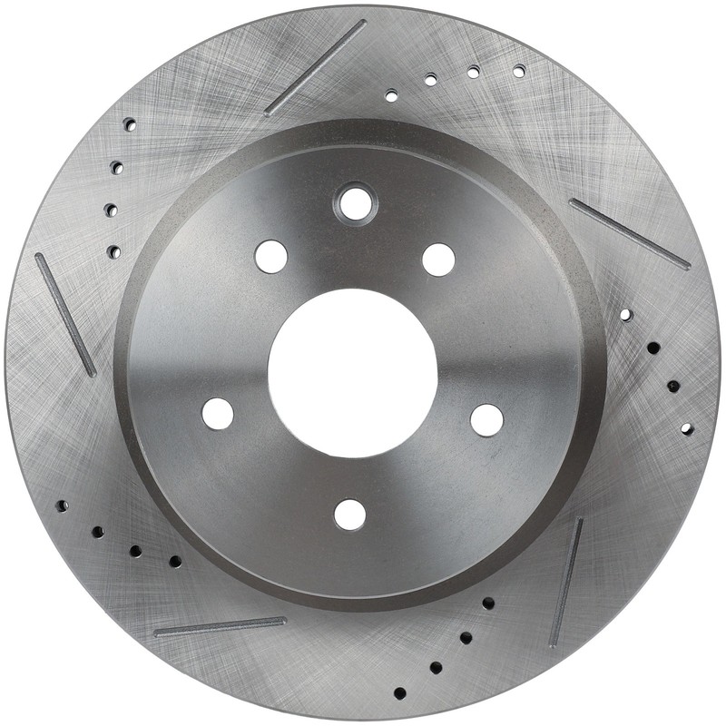 Rear Brake Rotors Fits Infiniti Qx50 14-2017 Fits Nissan 350Z 06-2009 Slot Drill gallery