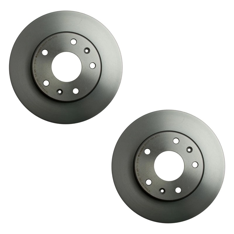 2 x Front Disc Brake Rotor Brembo 25697 for Land Rover Freelander (2002-2005)