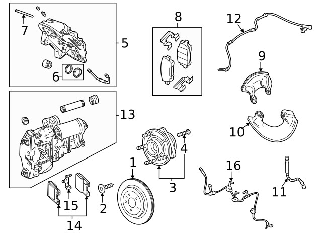 Genuine GM Disc Brake Rotor 84944451 gallery