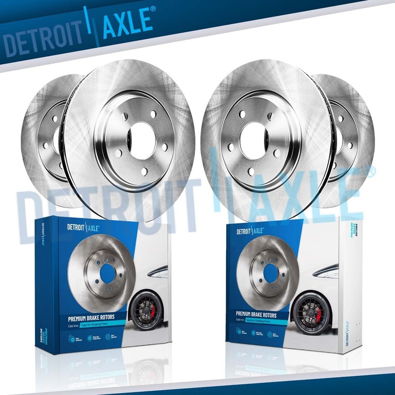All (4) Front & Rear Brake Rotors for 2004 2005 2006 2007 2008-2017 Nissan Quest