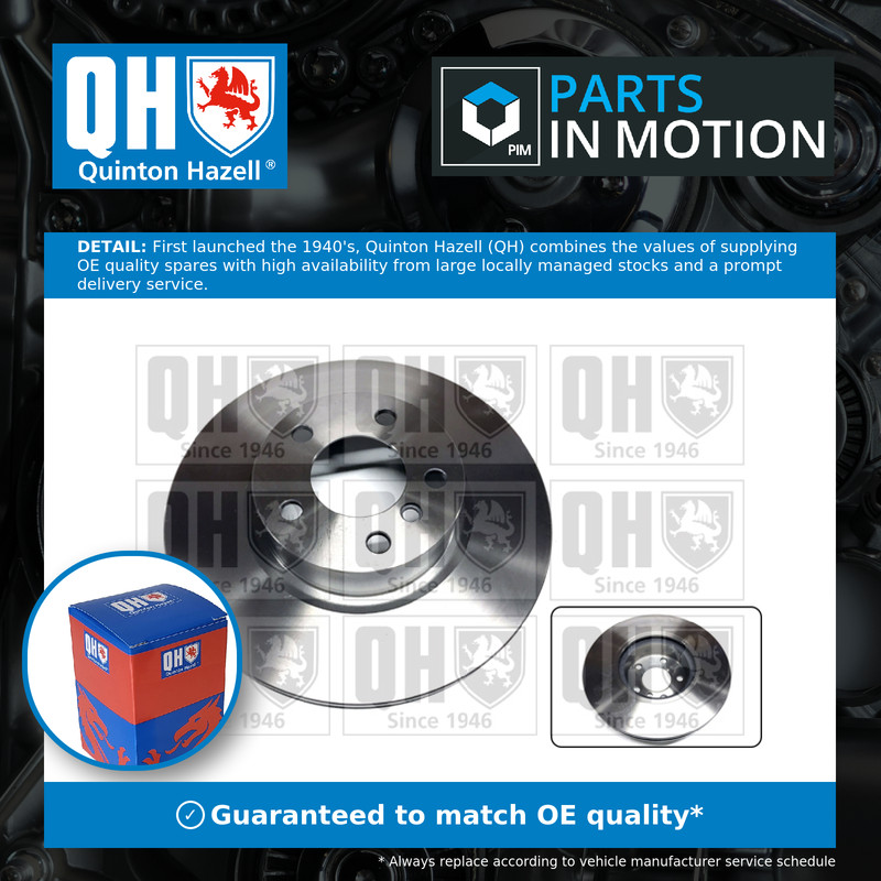 2x Brake Discs Pair Vented fits BMW X4 F26 3.0D Front 14 to 18 328mm Set QH New