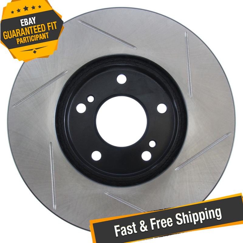 StopTech Sport Slotted 1-Piece Front Right Brake Rotor for 89-96 Nissan 300ZX