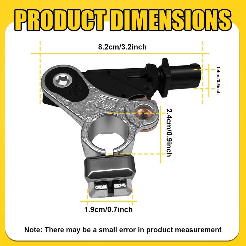 1-10x Battery Current BMS Sensor Assembly Metal+Plastic For 2018-2020 Ford F-150 gallery