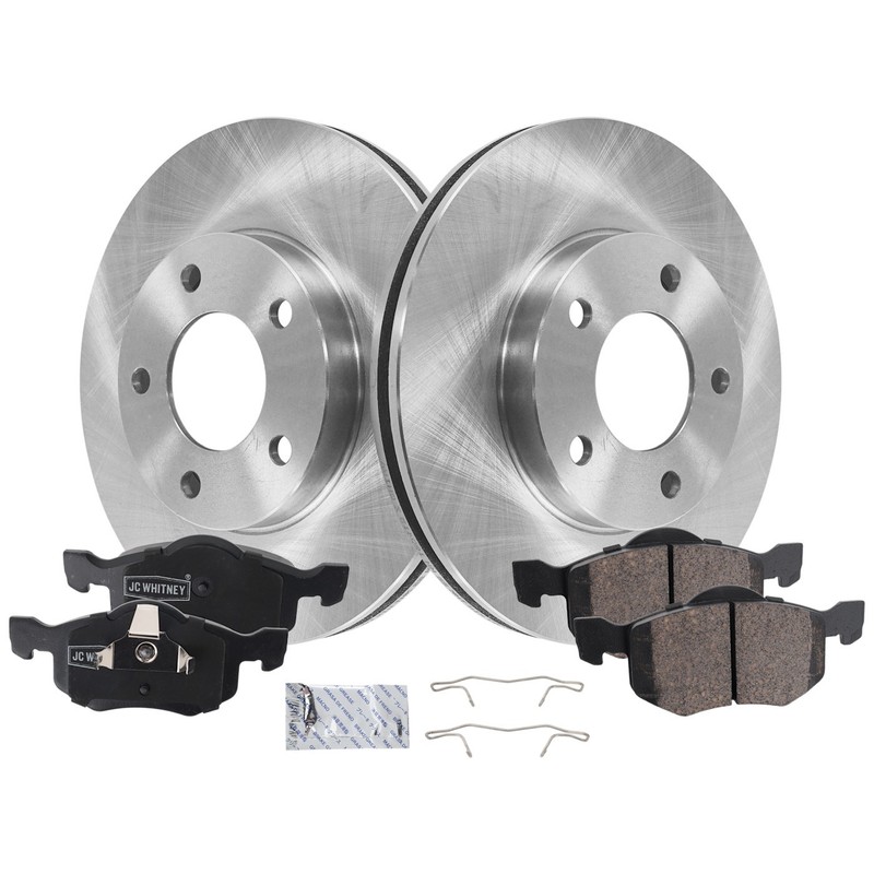 Front Brake Disc Rotors and Pads Kit for Mercury Mariner Ford Escape Tribute