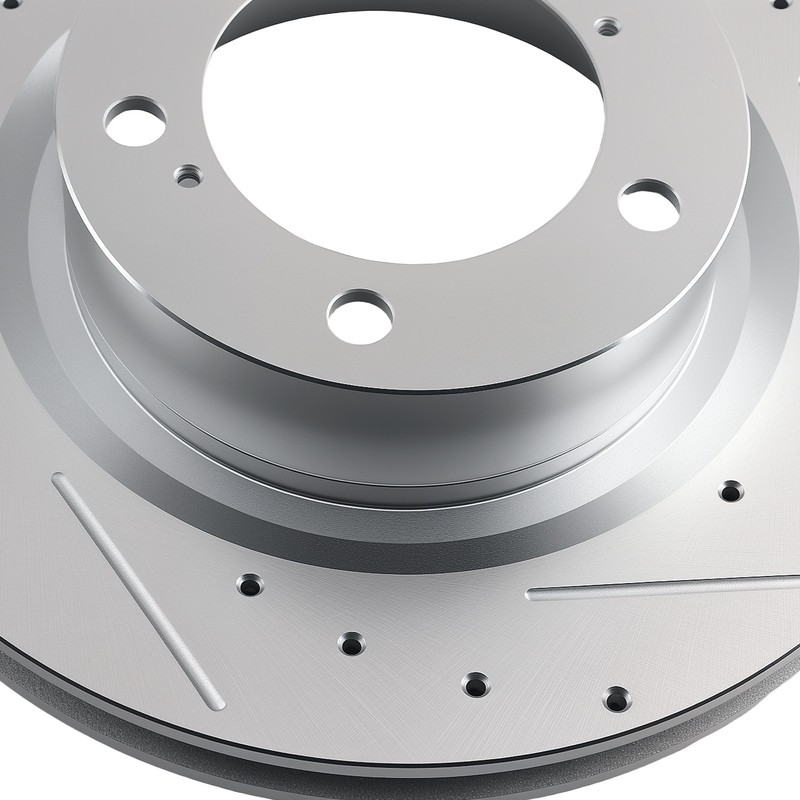 Front Rear Brake Disc Rotors+Ceramic Brake Pads for Toyota Land Cruiser/Sequoia gallery