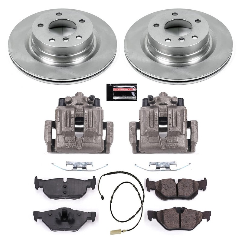 KCOE5981 Powerstop Brake Kit With Calipers 2-Wheel Set Rear for 328 Coupe Sedan gallery