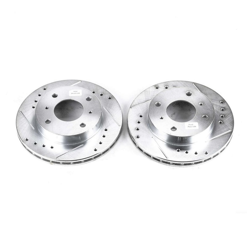 PowerStop Disc Brake Rotor Set – Fits Nissan 240SX 1989-1996 PowerStop Evolution