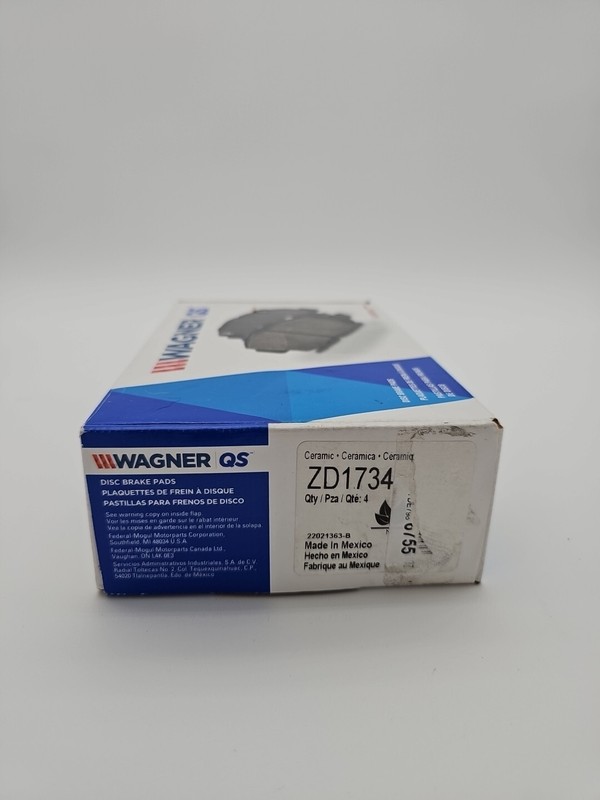 Disc Brake Pad Set-QuickStop Disc Brake Pad Wagner ZD1734, 2019 Jeep Cherokee