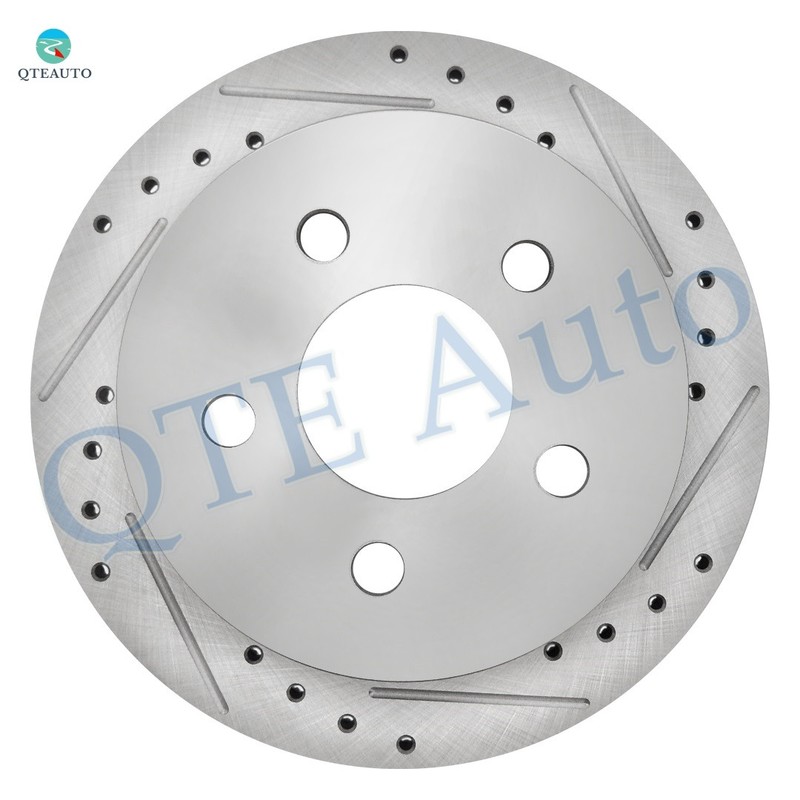 8P F 303-R 278 Drilled Brake Rotors-Wheel Hub To 2000 2001 Chevrolet Monte Carlo gallery