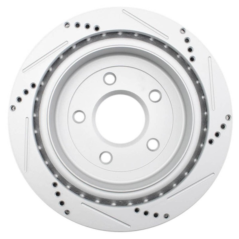 Drilled Brake Rotor Set Fits 2004-2009 Cadillac XLR 2005-2013 Chevrolet Corvette gallery
