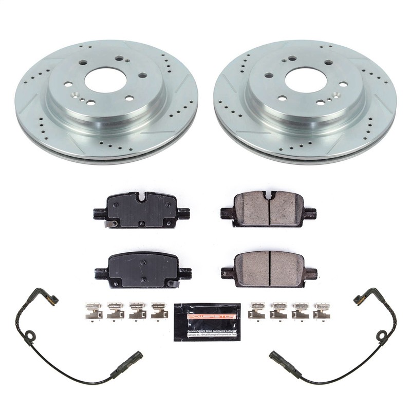 Powerstop K8173 Disc Brake Kit For Select 19-24 Cadillac Chevrolet Gmc Models