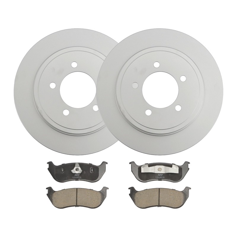 Rear Disc Rotors Brake Pads Kit for 2002-2005 Ford Explorer Mercury Mountaineer gallery