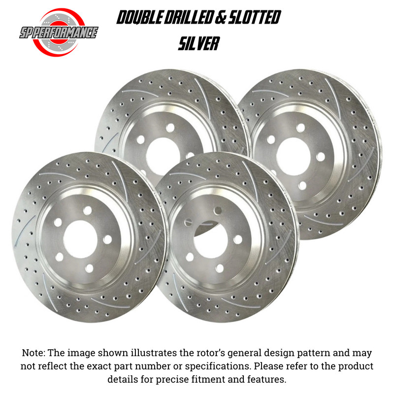 Disc Brake Rotor Kit for 2016 Dodge Challenger 392 Hemi Scat Pack Shaker