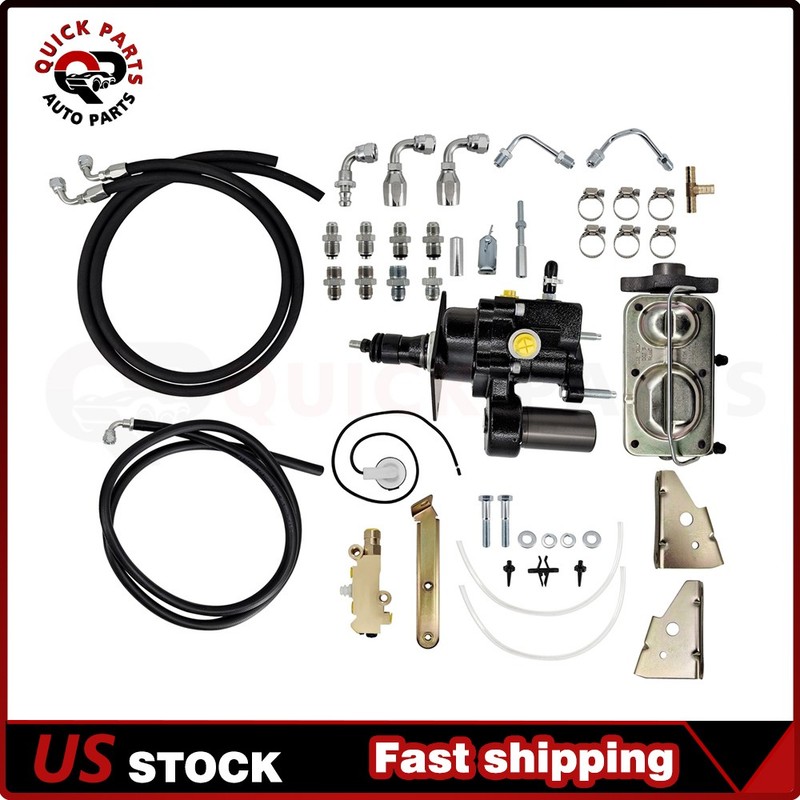 For 1970 – 1979 Chevy Camaro Hydro Boost Power Brake Booster Kit & Hoses