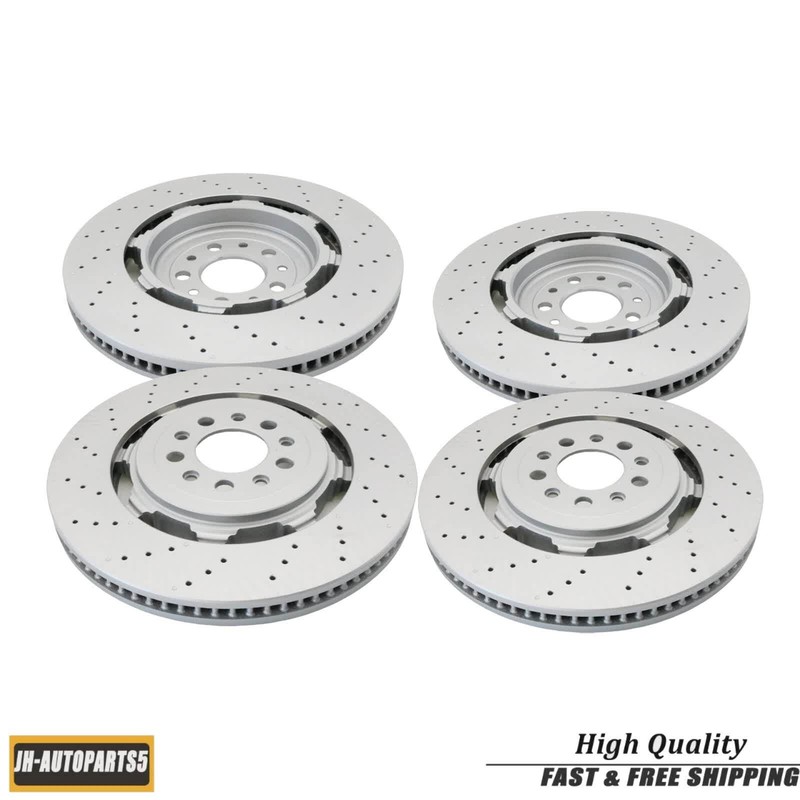 For 2017 - 2024 Alfa Romeo Giulia Stelvio Quadrifoglio rear front brake rotors gallery