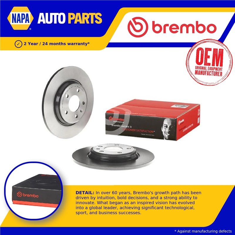 2x Brake Discs Pair Solid fits VW POLO Mk3 1.6 Rear 96 to 01 AKL 300mm Set New