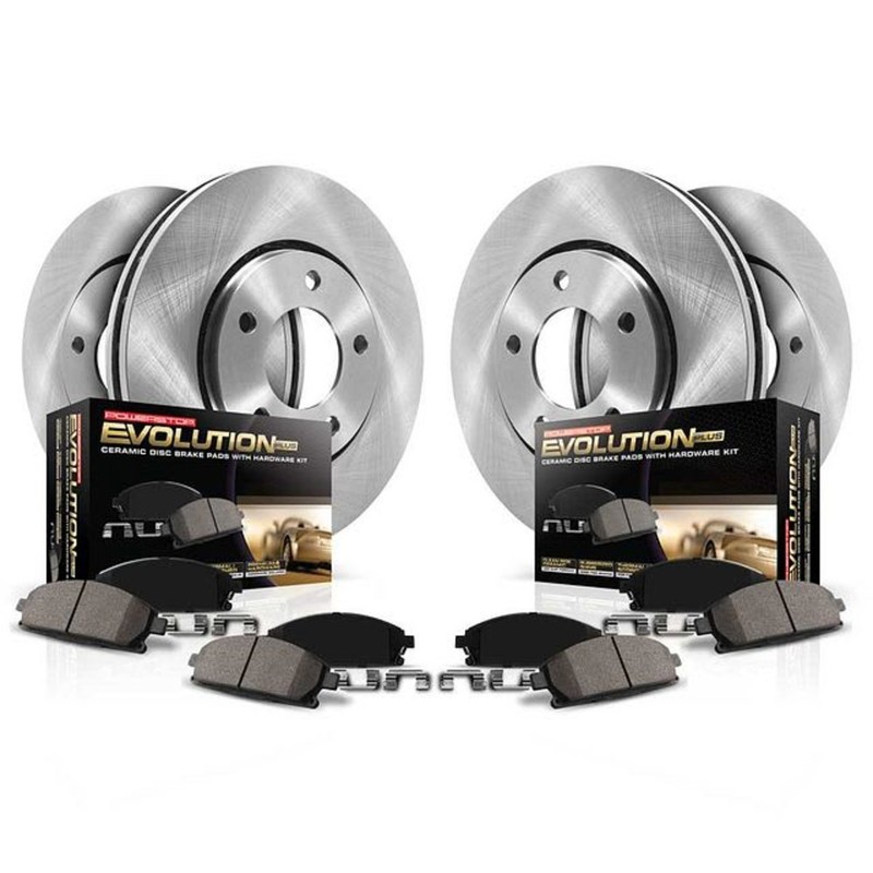 Powerstop Front Rear 4 Wheel 262mm Discs & Pads Kit for 2020-2024 Venue Kia Soul gallery
