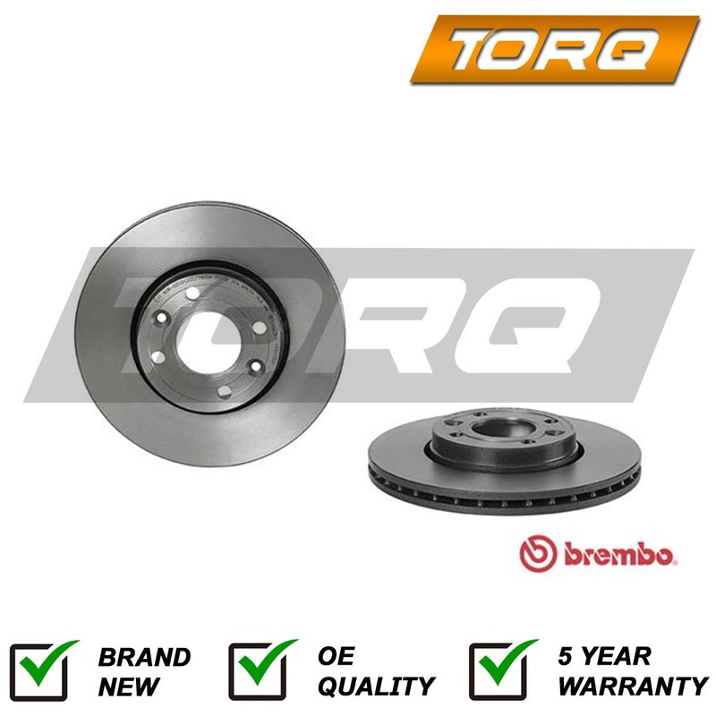 Brake Discs Front Torq Fits Renault Clio Kangoo Captur Mercedes Citan