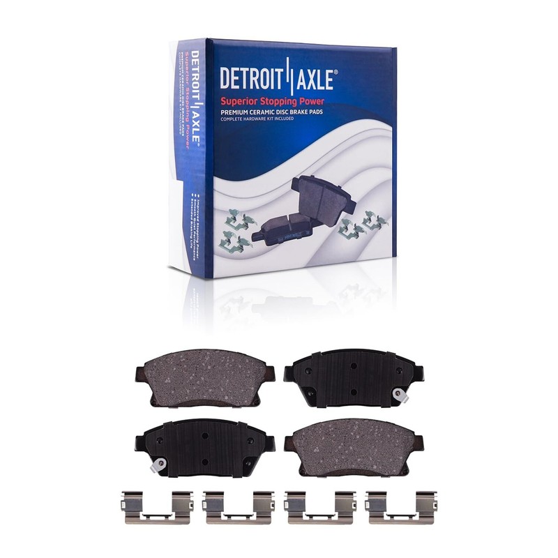 10pc Front Rear Brake Rotors Ceramic Brake Pads Kit for 2013 - 2017 Encore Trax gallery