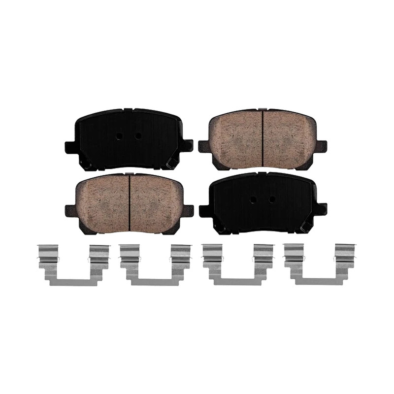 Brake Rotors & Ceramic Pads Disc Brake Rotors Set