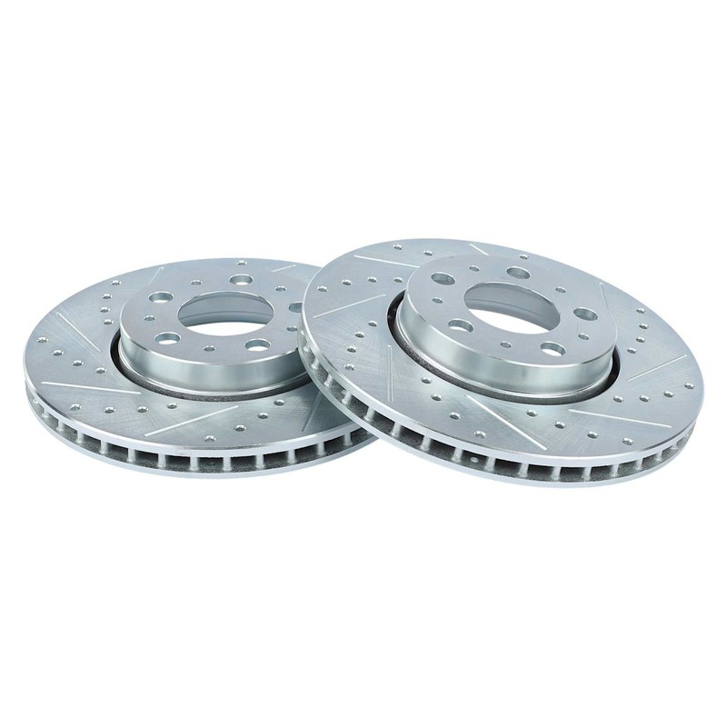 2-Wheel Set Brake Kit With Calipers Front for Volvo XC70 V70 S60 S80 1999-2006 gallery