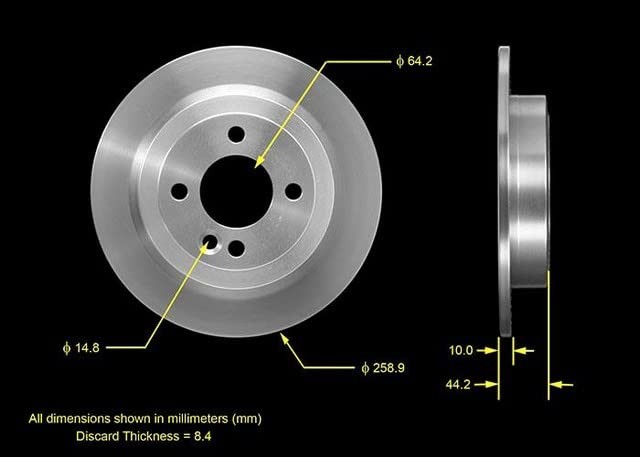 Bendix Premium Drum And Rotor Disc Brake Rotor P N Prt5446 gallery