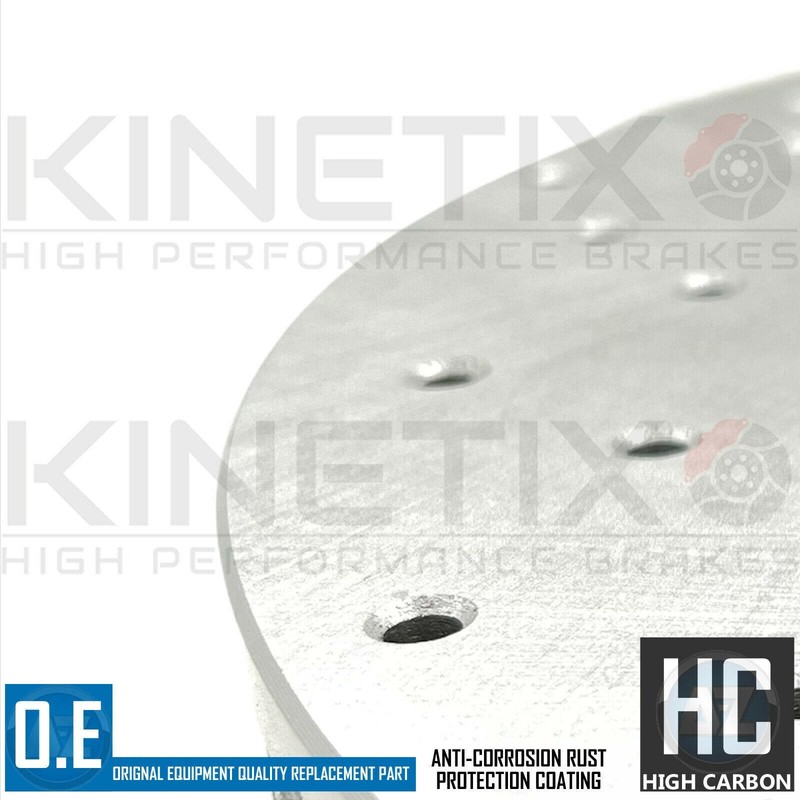 FOR BMW X6 40d M SPORT E71 E72 FRONT DRILLED PERFORMANCE BRAKE DISCS 348mm gallery