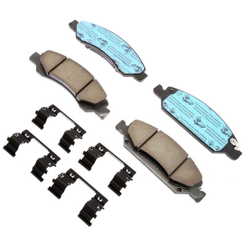 ACDelco Disc Brake Pads and Rotors Kit Front Rear For 2019 Chevrolet Silverado gallery