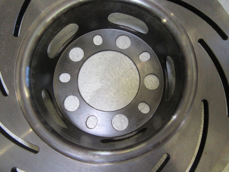 Strange Engineering B2795 B2796 11.25" Lightweight Slotted Drag Disc Brake Rotor gallery
