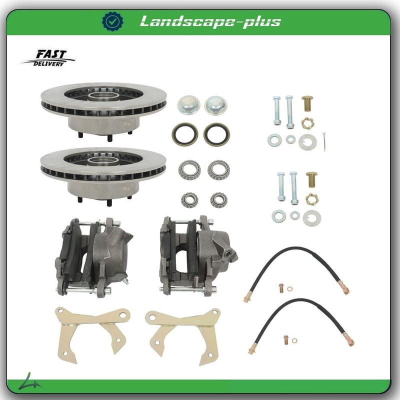 Front Disc Brake Kit For Chevrolet One-Fifty Series 1955-1957 3.8L l6 GAS OHV