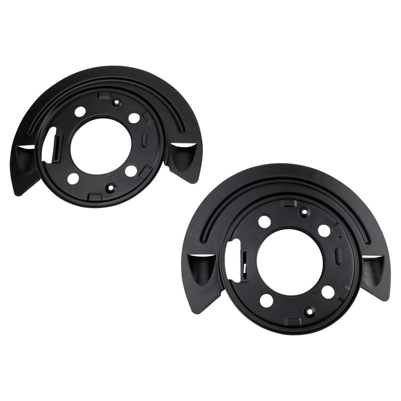 Rear Ceramic Brake Pad, Performance Rotor, Parking Shoe, Dust Shield Kit for Ram gallery