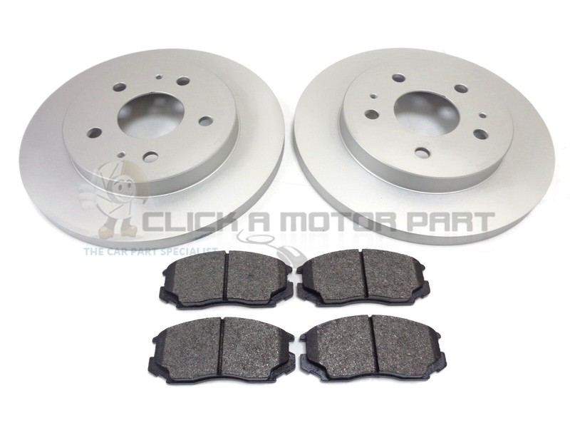 DAIHATSU TERIOS 1.3 16V 1.5 1997-2009 FRONT 2 BRAKE DISCS AND PADS SET NEW