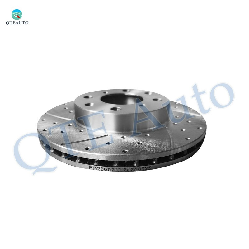 6pc Front 240mm Drilled Brake Rotors-Brake Pad For 1993-1997 Honda Civic DEL SOL gallery