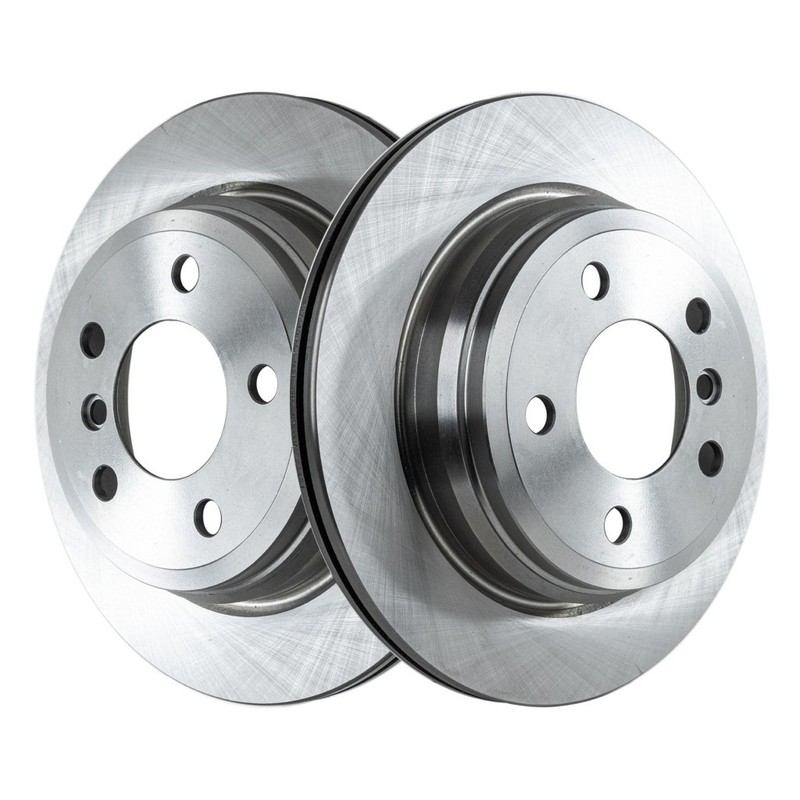 For BMW 320i xDrive 2013-2018 Brake Discs | Rear | 2-Wheel Set Cast Iron Natural
