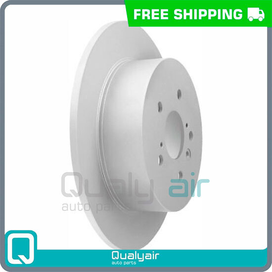 New Rear Coated Solid Disc Brake Rotor Fits Toyota Highlander