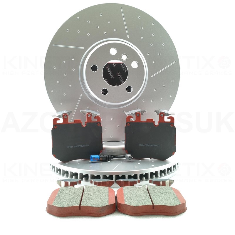BMW 530e G30 M SPORT M PERFORMANCE FRONT BRAKE DISCS PADS 374mm X 36mm
