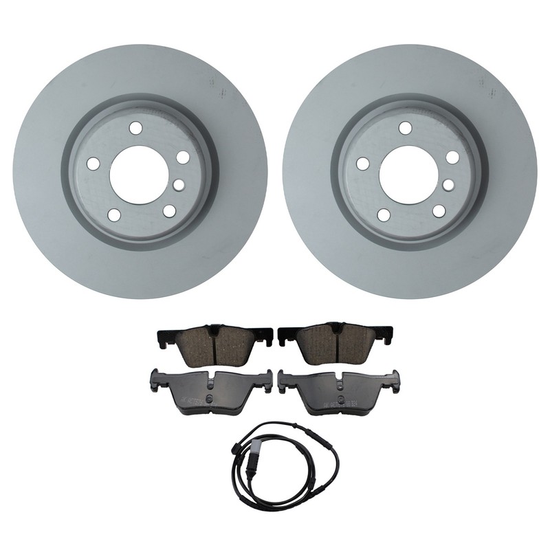Hella Rear Rotors Akebono EURO Ceramic Disc Brake Pads Kit For E91 328i F22 230i