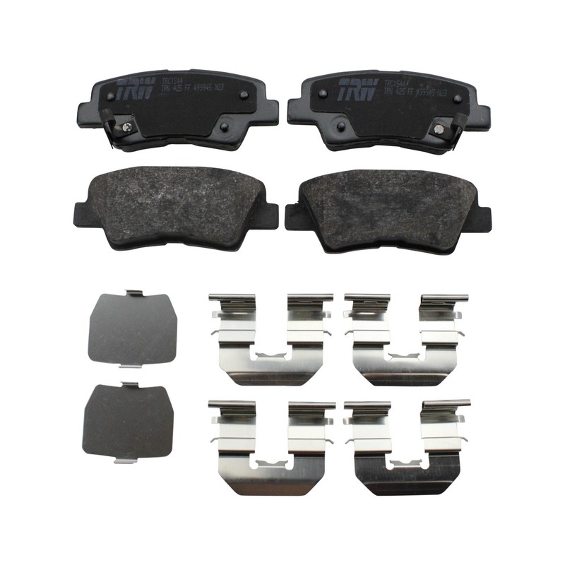 DuraGo Rear Rotors TRW Pro Ceramic Disc Brake Pads Kit For Azera Sonata Optima gallery