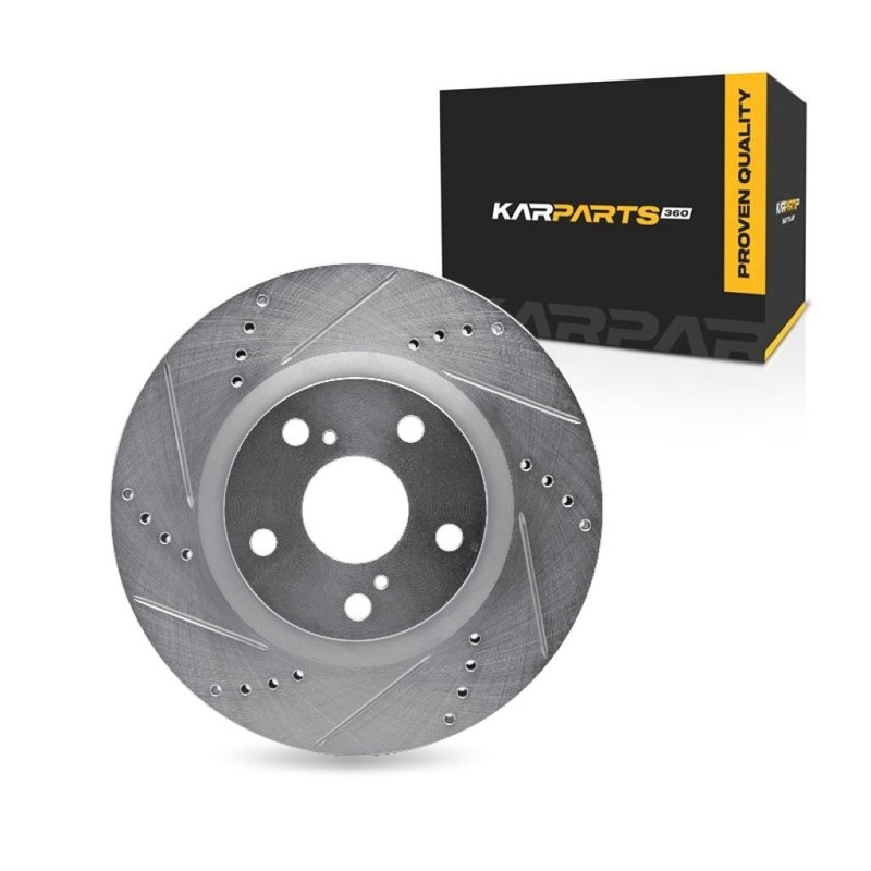 For Lincoln Nautilus 2021-2023 Disc Brake Rotor Front, Driver Side | Cast Iron