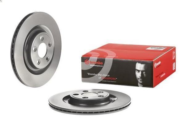 1X Brake Disc Brembo 9.D061.11 for Jaguar XJ (X351) 2 2012-2019 gallery