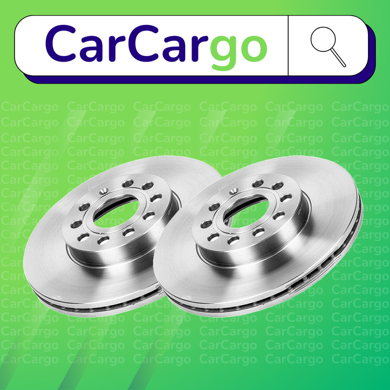 Premium Vented Front Brake Discs Seat Leon 1.5 TGI CNG 2020-2024 288 mm