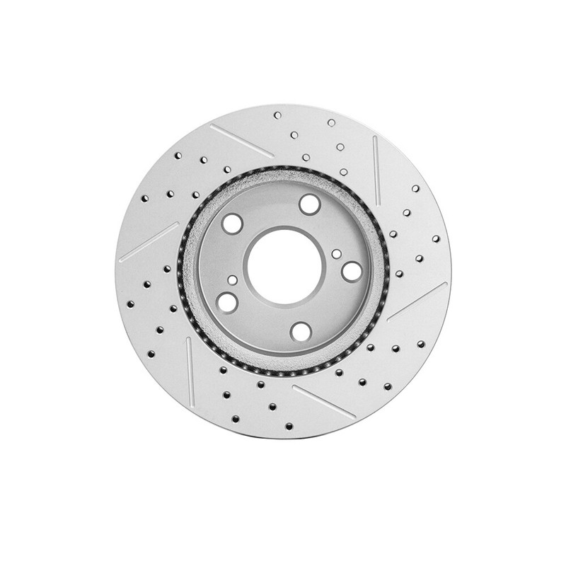 Front Drilled Brake Rotors for 2012 2013 - 2018 Scion XB Toyota Prius-V RAV4 gallery