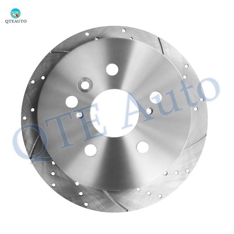 Rear 290mm Drilled Slotted Brake Disc Rotors For 2004-2010 Toyota Sienna gallery