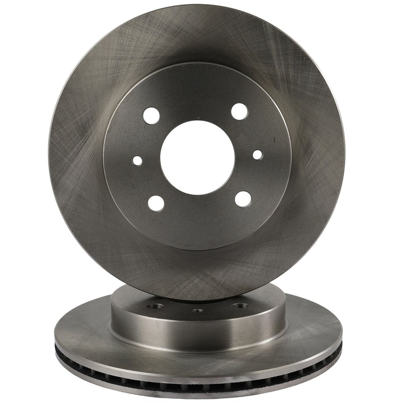 Front Solid Vented Brake Rotors Discs For 1991 92-01 2002 Saturn SC SC1 SC2 gallery