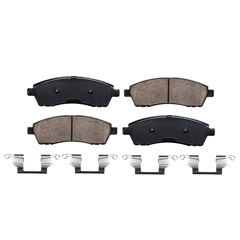 Rear Drilled Rotors + Brake Pads for 1999 - 2004 Ford F-250 F-350 Super Duty SD gallery