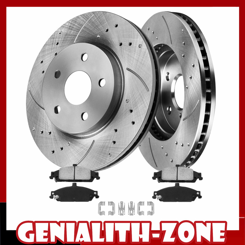 For Chevy Malibu 1997-2001 2002 2003 Front Brake Rotors & Ceramic Pads Kits